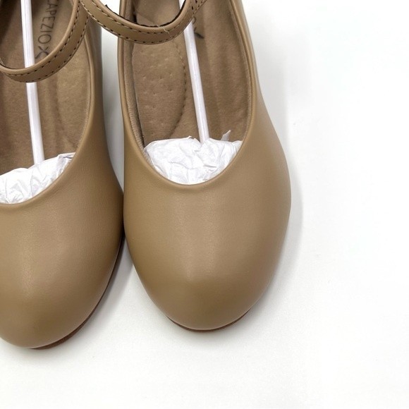 Capezio Jr. Footlight 550 550X Caramel‎ Character Dance Shoes Big Girls Kids 3 - Picture 6 of 15